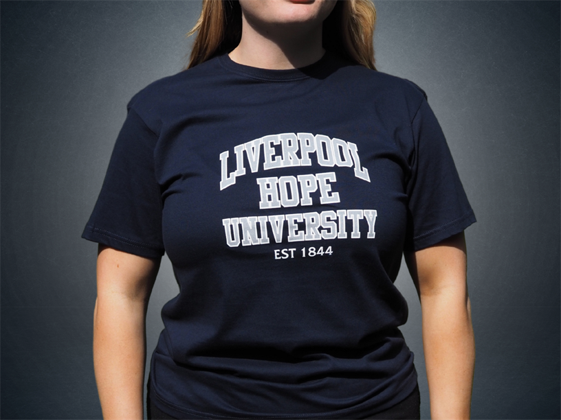 Navy Liverpool Hope Tee